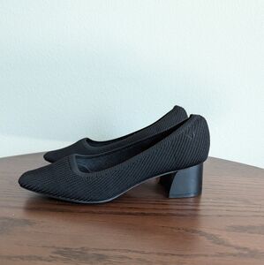 Vivaia square toe chunky heels, melody pro, black
